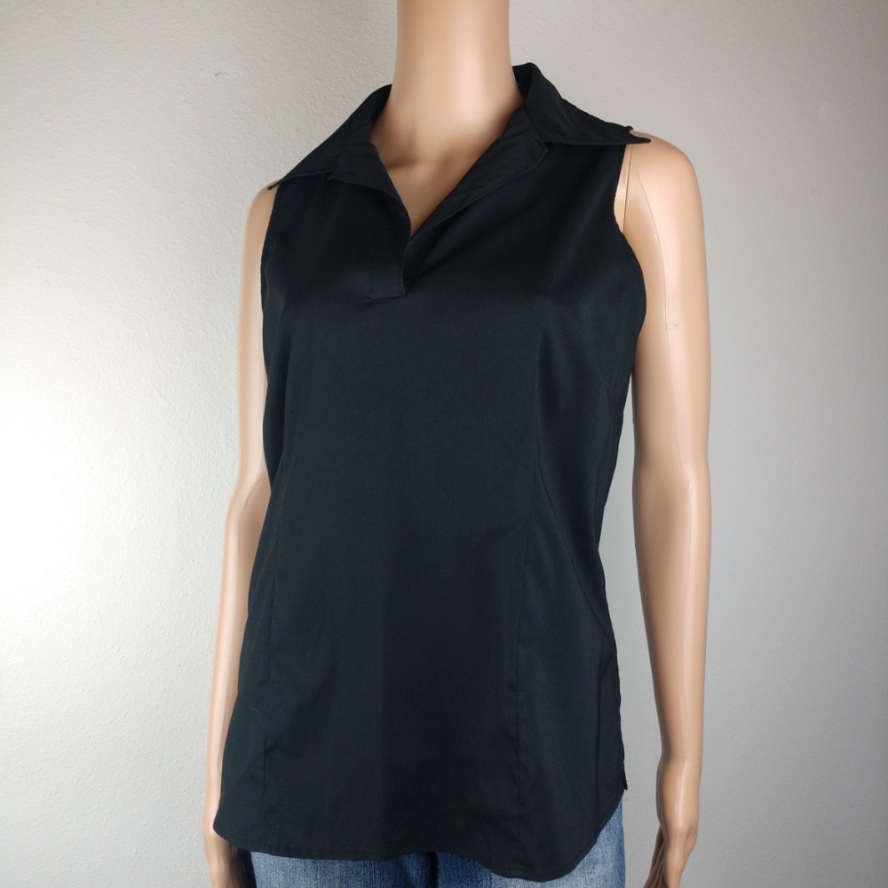 Express Stretch Collar Tank Top sz 13/14 EUC